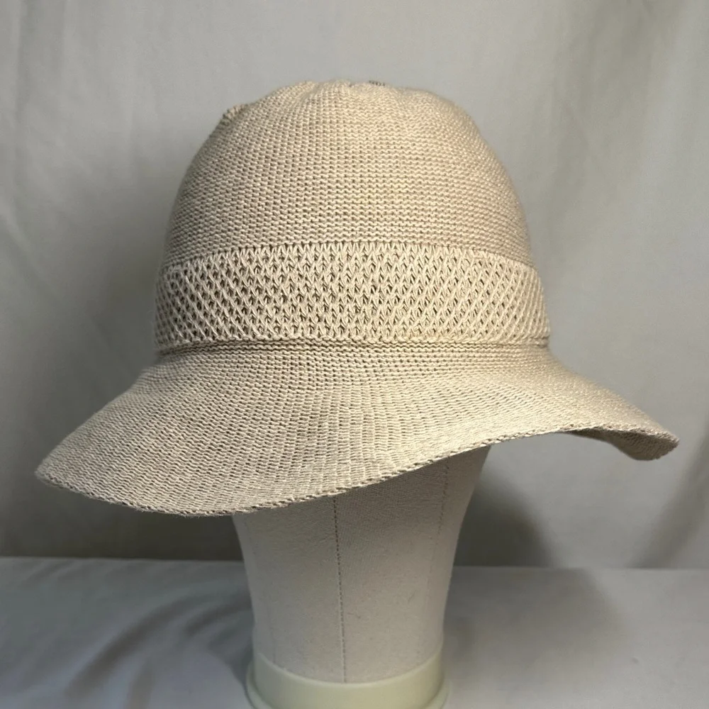 Elegant Cream Women's Hat from Weatherproof. L\XL.